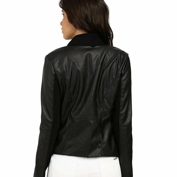 Blank NYC faux leather zip up - Picture 3 of 4